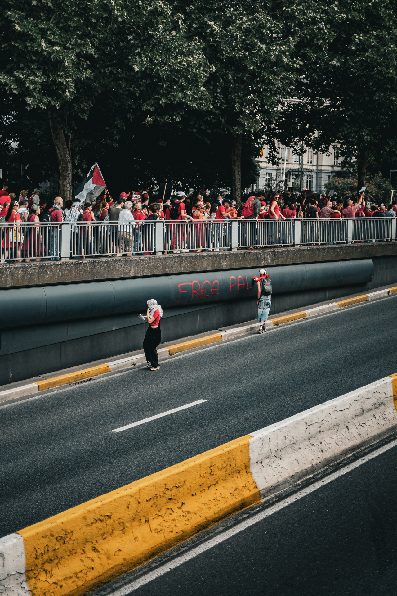 Gaza betoging Brussel